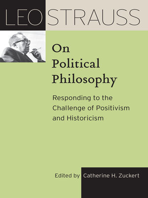 cover image of Leo Strauss on Political Philosophy